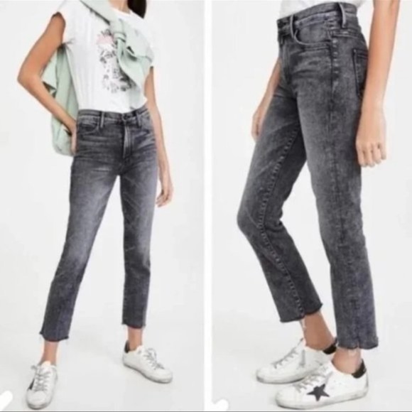 MOTHER High-Waisted Rascal Ankle Snippet Jeans, size 26 - Picture 4 of 8